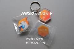 AWS ピンバッジ 2個＋ キーホルダー セット ☆非売品 レア 未使用
