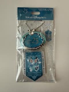 東京ディズニーシー 25周年 ジュビリーバッジ＆リボンのサムネイル