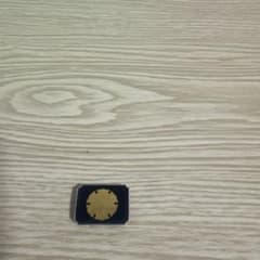 家紋 帯留め 黒地 金色 紋様のサムネイル