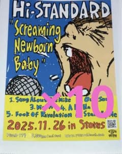 匿名・即日発送】 Hi-STANDARD フライヤー 10枚 ハイスタ - メルカリ