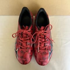 ミズノ スパイク MIZUNO ALPHA 24.0cm 赤 サッカーのサムネイル