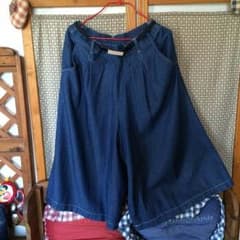 フリマ再開 大きいサイズ ガウチョパンツ 値下げのサムネイル