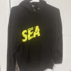 WIND AND SEA PUMA コラボ パーカー ブラックのサムネイル