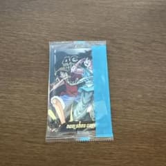 激レア】森永 ドラゴンボール ワンピース コラボカード 悟空 ルフィ