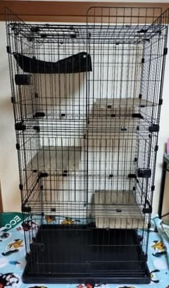 キャットケージ ワイド 4段 RFC-904 幅93×奥行63×高さ178のサムネイル