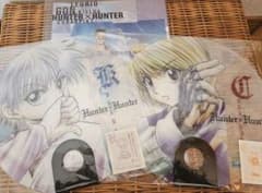 HUNTER × HUNTER 부채 & 클리어 파일 세트