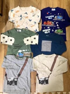 男の子 トップス ロンT 6点まとめ売りのサムネイル