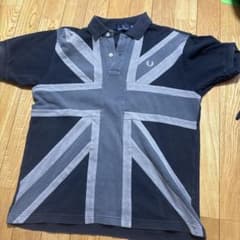 FRED PERRY ユニオンジャック ポロシャツ ネイビー - メルカリ