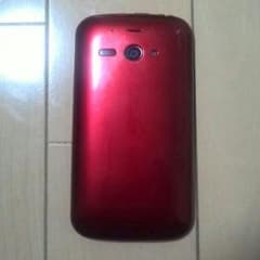 WILLCOM レッド AQUOS WX04SHのサムネイル