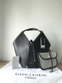 ◎新品 未使用GIANNI CHIARINI Italy2Way本革レザーバッグ - メルカリ