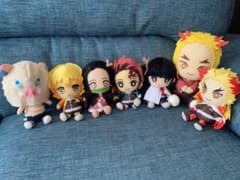 鬼滅の刃 ぬいぐるみ 7点セット