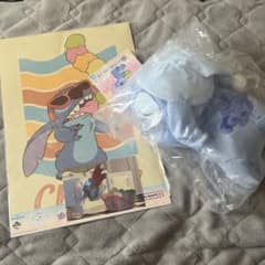 一番くじリロ&スティッチ　Ｂ賞とＦ賞セットのサムネイル