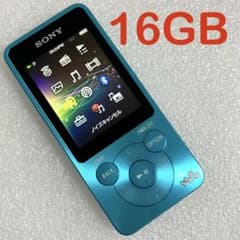 バッテリー良好】 ソニー ウォークマン NW-S785 16GB あお - メルカリ