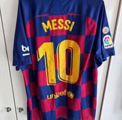 未着用【正規品・長袖】リオネル・メッシ　バルセロナ　長袖　ユニフォーム 2025年最新】Yahoo!オークション -バルセロナメッシユニフォームの中古