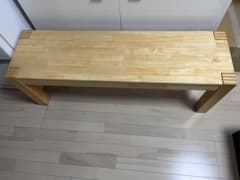 IKEA NORDBY ノールドビー ベンチ イケア（IKEA） 【IKEA】NORDBY ノールドビー ベンチ, ゴムノキ, 125