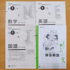 進研模試 ベネッセ 2024年度 7月 高1 総合学力テスト - メルカリ