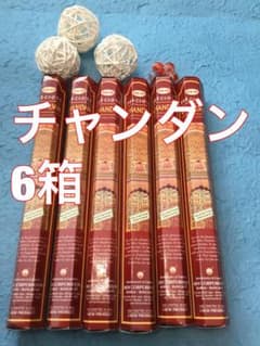 お香 HEM チャンダン 6箱セット スティック #香る城NET - メルカリ