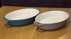 塚*龍様 Staubグラタン皿オーバルディッシュ23cm 2個セットのサムネイル