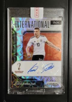 PANINI ルーカス・ポドルスキ 直筆サイン auto パラレル レデ未開封