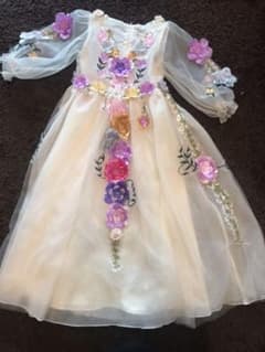 お花のドレス　140  ピアノ発表会　結婚式のサムネイル