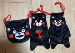 くまモン　ぬいぐるみ巾着　ガチャガチャのサムネイル