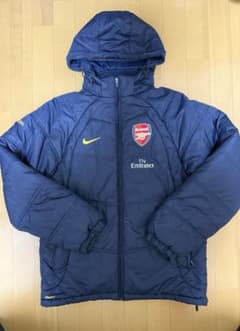 Arsenal アーセナル NIKE 刺繍 ナイロンジャケット フード付き - メルカリ