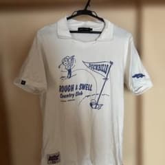 ROUGH & SWELL ゴルフシャツ RSM-22028 ホワイト Lのサムネイル