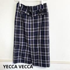 YECCA VECCA チェック柄 タイトスカートのサムネイル