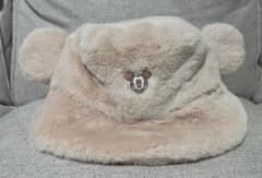 ディズニー バケハ　ベージュ