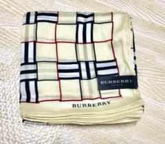 バーバリー/Burberry チェック柄ハンカチ 新品未使用のサムネイル