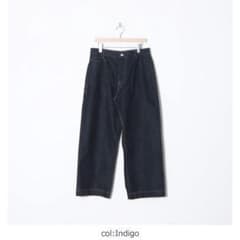 STUDIO NICHOLSON SELVEDGE DENIM INDIGOのサムネイル