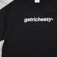 getricheasy Tシャツ ビッグシルエット タイ ストリートブランド