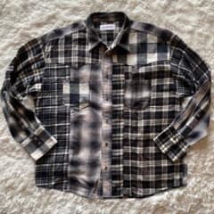 美品/XL MIYAGIHIDETAKA チェックシャツ t-pablow着用 - メルカリ