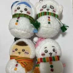 ちいかわ 雪だるま マスコット 4種セットのサムネイル