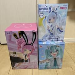 初音ミク 雪ミク 巡音ルカ フィギュアまとめ売り - メルカリ