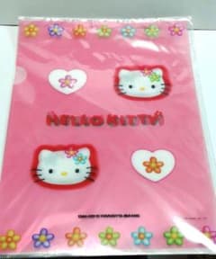 平成レトロ カオハナ ハローキティ クリアファイル - メルカリ