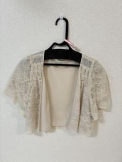 【美品】WILLSELECTION 総レースボレロ Mサイズ 結婚式 パーティーのサムネイル