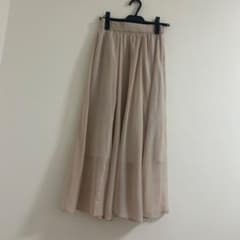 SNIDEL ベージュ フレアスカート ONE SIZE