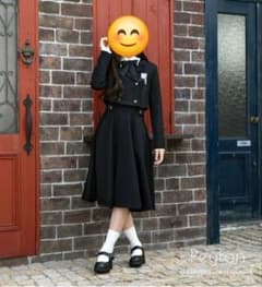 フォーマルドレス ブラック 160cm クロップドジャケット付き　アリサナのサムネイル