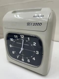 AMANO BX2000 電子タイムレコーダー - メルカリ