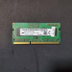 ノートPC用メモリ 4GB 1RX8 PC3L-12800Sのサムネイル