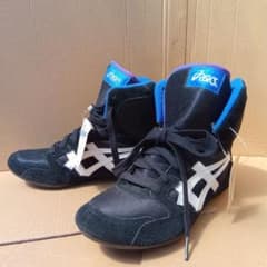 未使用 ✨️ asics ボクシング レスリングシューズ ビンテージ 23.5 未使用 ✨️ asics ボクシング レスリングシューズ ビンテージ 23.5