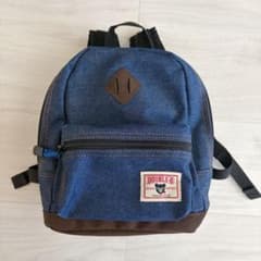 【新品未使用】 DOUBLE_B ミキハウス リュック デニム キッズ
