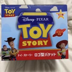 ぽ*)様 トイ・ストーリー ロゴ型バケット ストラップ付きのサムネイル