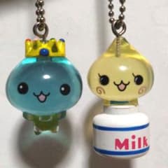 平成レトロ】しずくちゃん みるみるちゃん キーホルダー（2個セット