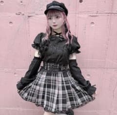 アベイル まきちゃんコラボ アームカバー付ブラウスLL - メルカリ