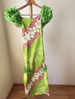 フラダンスムームーTorch Ginger ハワイアンロングドレスMサイズのサムネイル
