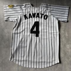 阪神タイガース　川藤幸三　レプリカユニフォーム　Lサイズ 阪神タイガース 川藤幸三 レプリカユニフォーム Lサイズ - メルカリ