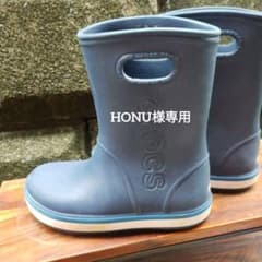 crocs レインブーツ ネイビーのサムネイル