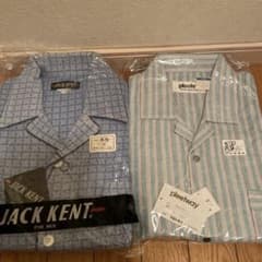 JACK KENT & pleetway パジャマ 2点セット　昭和　紳士　レアのサムネイル